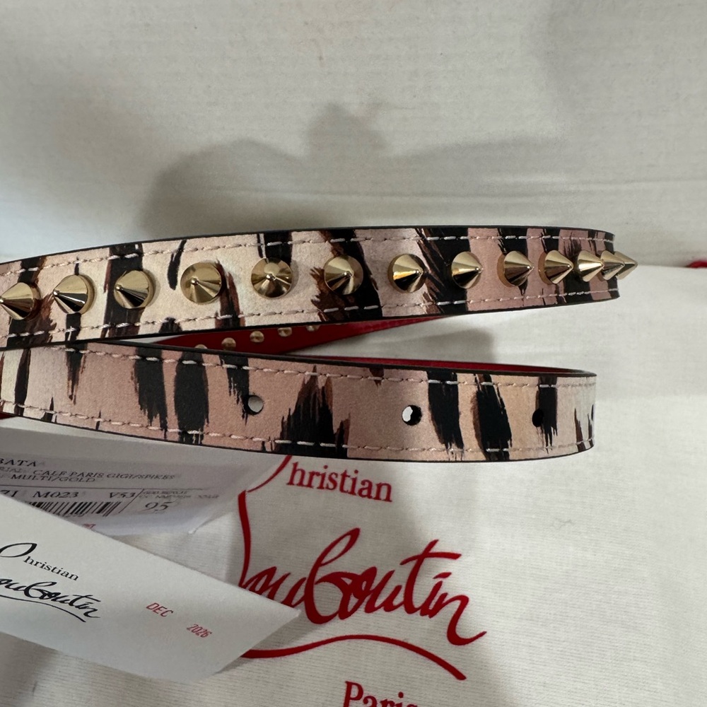 Christian Louboutin Studded Belt - Picture 3 of 12